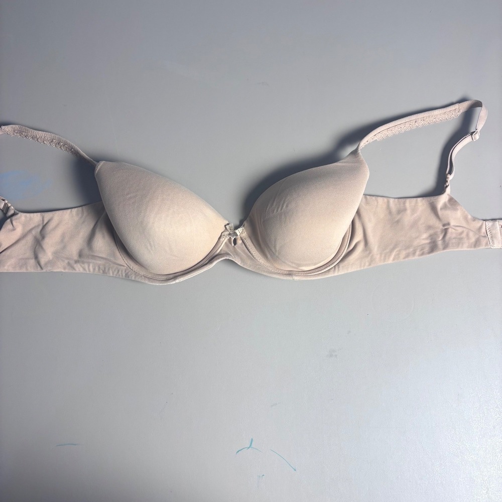Victoria's Secret Body by Victoria Lined Demi‎ Bra Nude Beige 34D